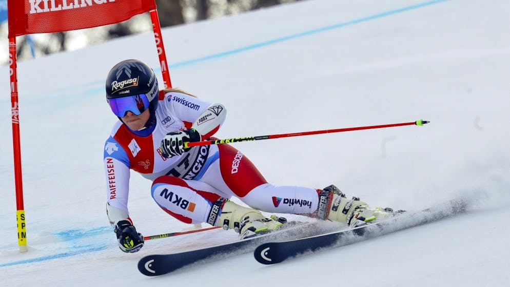 Gisin zwei Hundertstel am Podest vorbei. Nur knapp in den Top 20 in Killington: Lara Gut-Behrami.