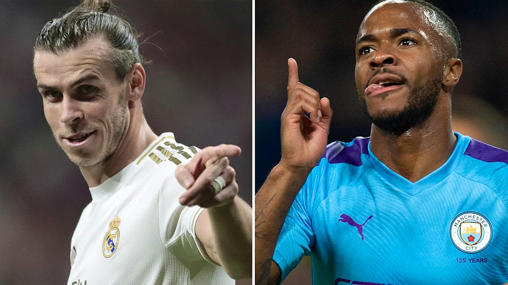 Kaum vorstellbar: Ein Tauschgeschäft zwischen Gareth Bale und Raheem Sterling.