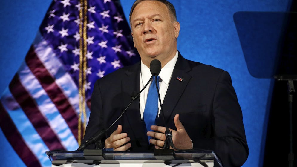 «Aujourd'hui, les Etats-Unis entament le processus de retrait de l'accord de Paris. Conformément aux termes de l'accord, les Etats-Unis ont soumis une notification formelle de leur retrait aux Nations unies», a déclaré le chef de la diplomatie Mike Pompeo (archives).