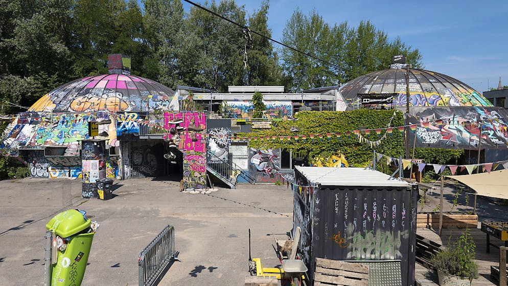 Das Jugend- und Kulturzentrum Gaskessel ist ein Teil des Gaswerkareals. (Archvbild)