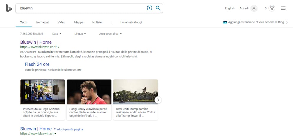 Le migliori alternative a Google. Il concorrente più importante è probabilmente Bing della Microsoft che offre tutte le funzioni importanti di un motore di ricerca e crea il proprio indice di ricerca.