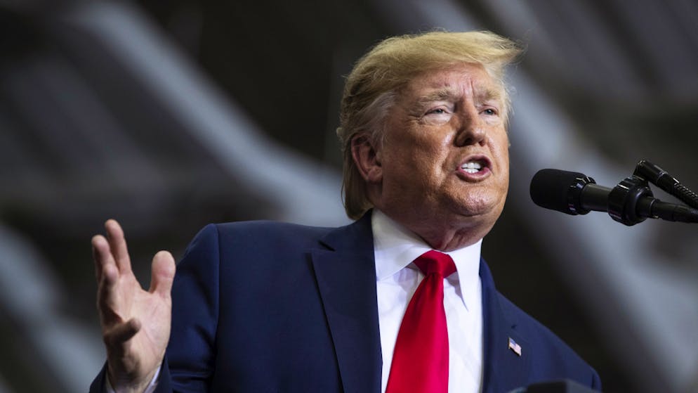 Als Teil einer Vereinbarung zur Beilegung des Rechtsstreit rund um seine Stiftung muss US-Präsident Trump zwei Millionen Dollar bezahlen. (Archivbild)