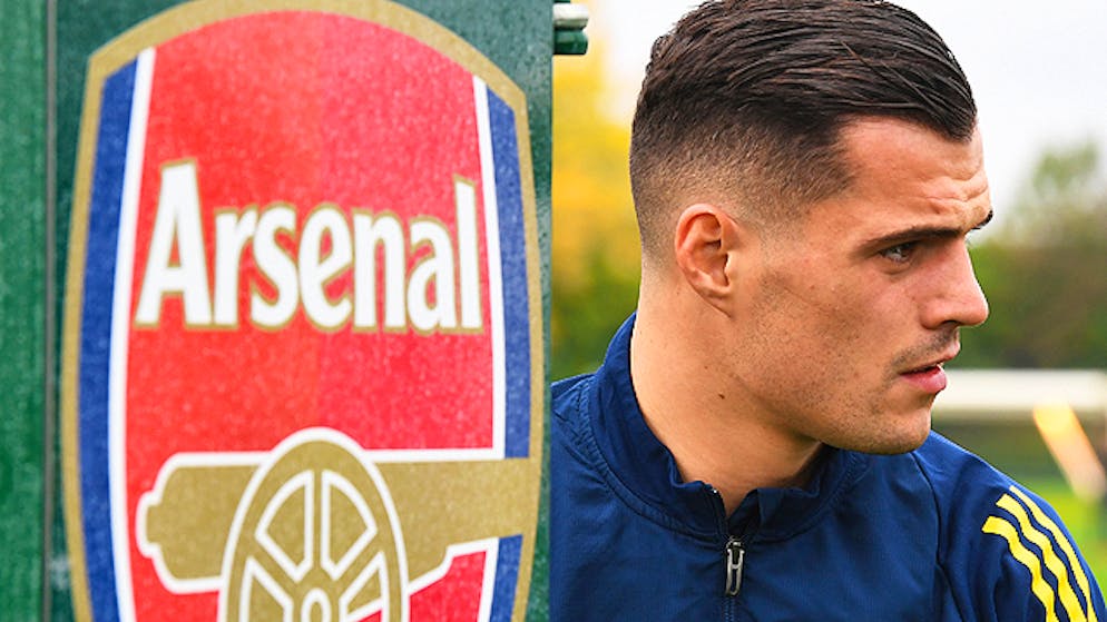 Ist die Liebe gebrochen? Granit Xhaka und Arsenal London stehen auf dem Prüfstand.
