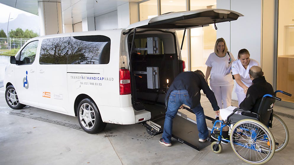 Une partie des patients ont été transférés à Rennaz (VD) avec Transport Handicap.
