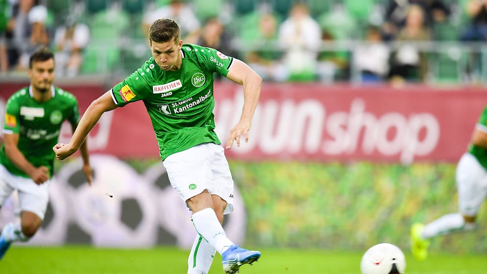 St. Gallens Stürmer Cedric Itten erhält erstmals ein Aufgebot für die Schweizer Nationalmannschaft