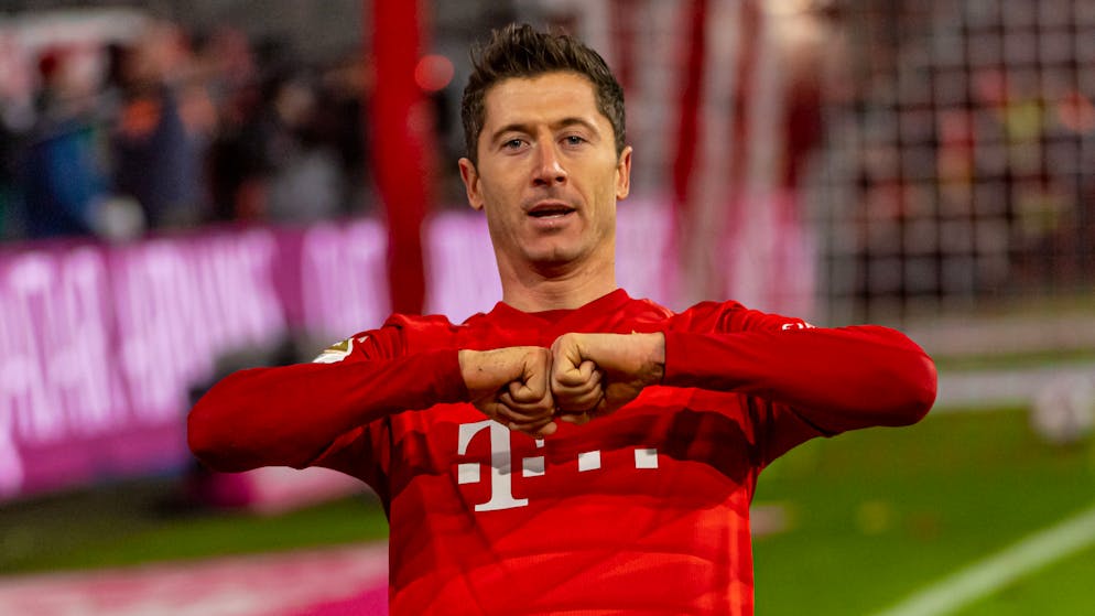 Robert Lewandowski und seine Teamkollegen feierten einen Kantersieg gegen Dortmund