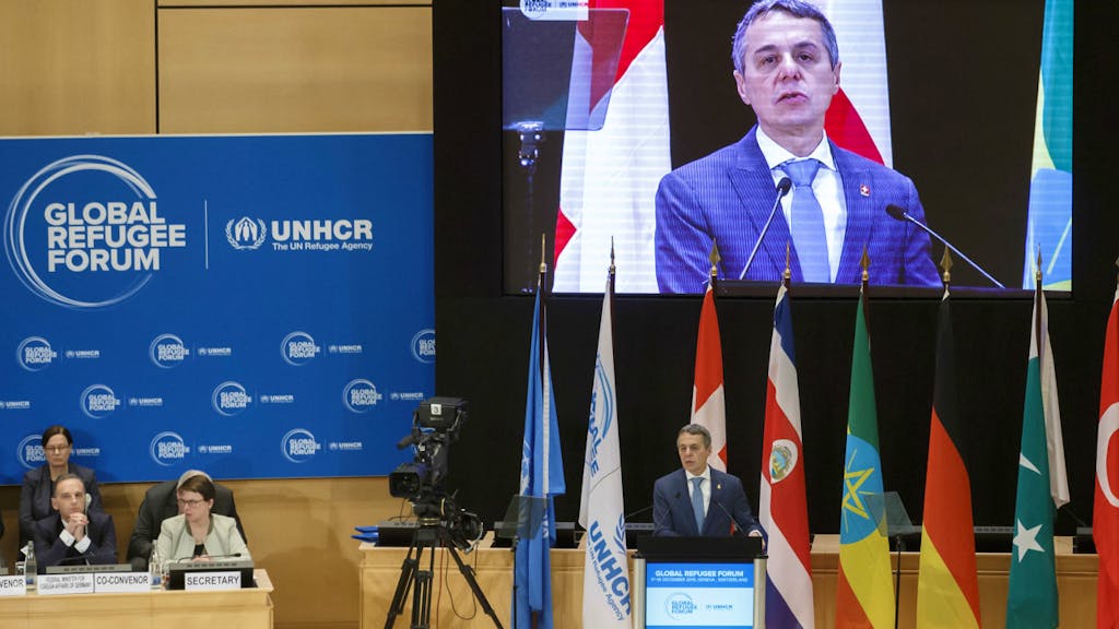 Flüchtlinge. Cassis eröffnet Globales Flüchtlingsforum