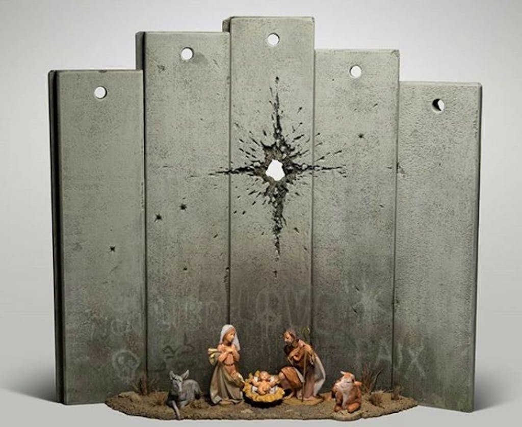 A Betlemme La Nativita Modificata Di Banksy