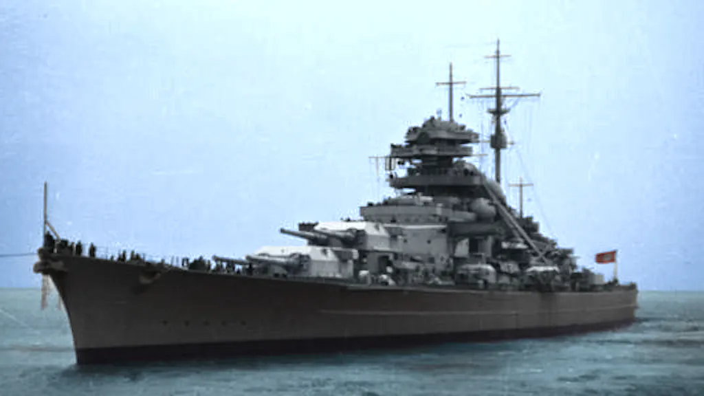 Wie Viele Schiffe Hat Die Bismarck Versenkt Stapellauf in den Untergang