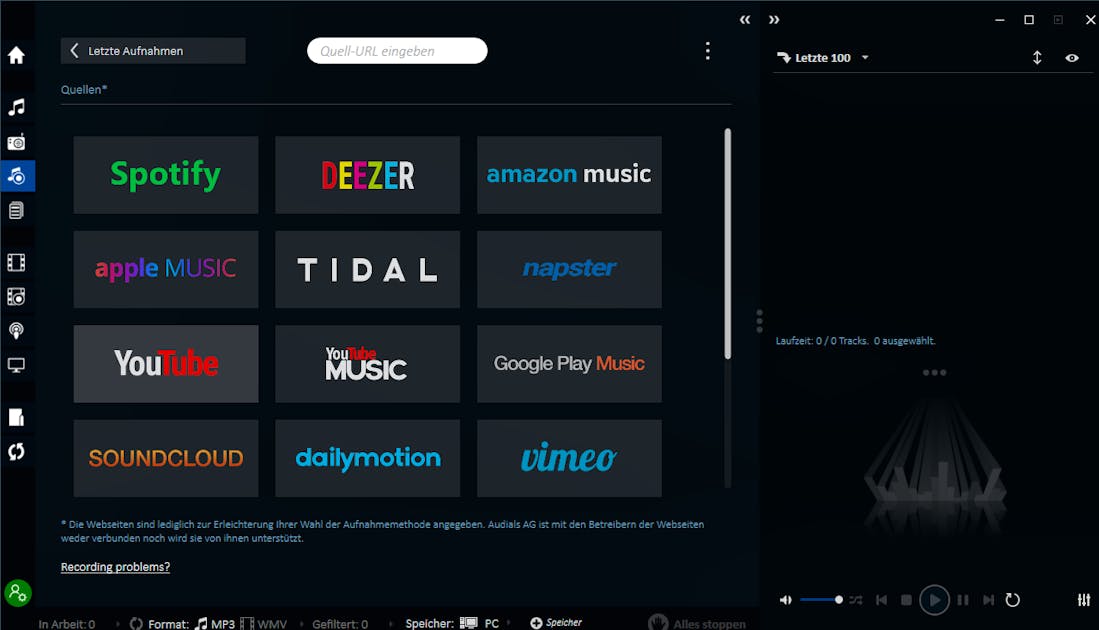 Video Aus Dem Internet Herunterladen Für Stream-Gegner: Musik und Videos aus dem Internet herunterladen