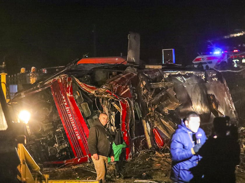 Macédoine du Nord Un accident fait 14 morts en Macédoine blue News