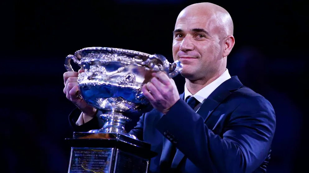 Tennislegende Andre Agassi