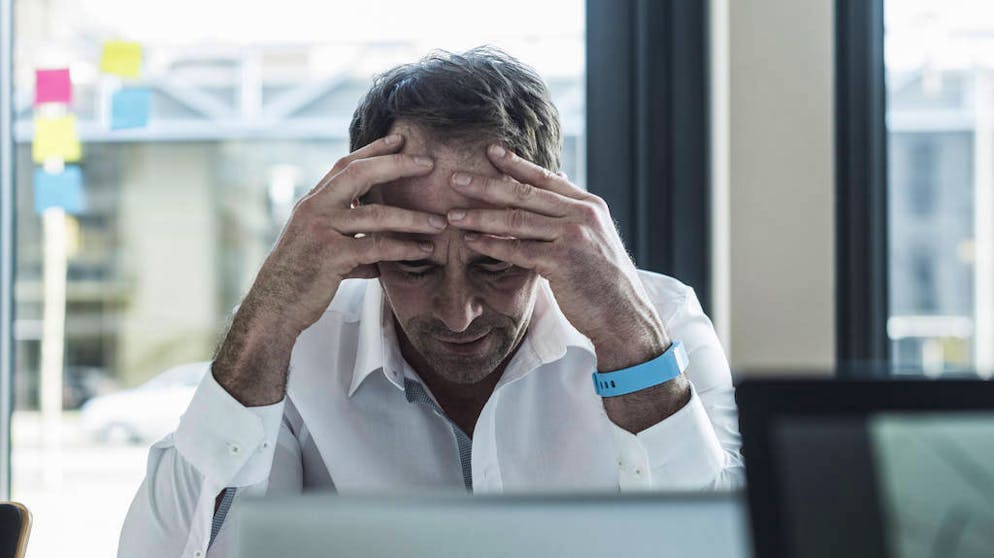 Beim Begriff Burnout denken viele zuerst an Stress im Job. Doch auch private Probleme können überfordern und schliesslich krank machen. (Symbolbild)