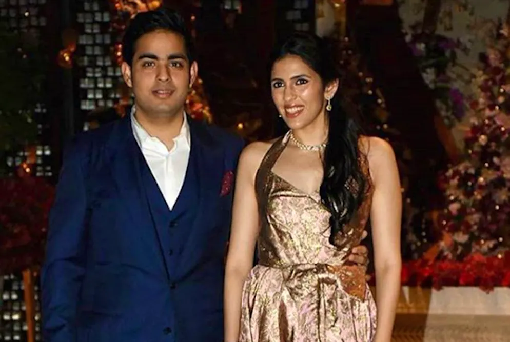 Wollen sich das Ja-Wort geben: Akash Ambani (links) und Shloka Mehta.