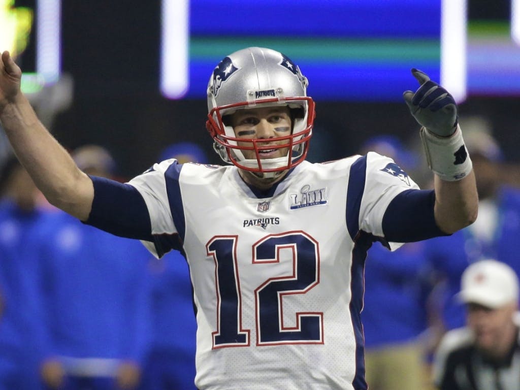 Die New England Patriots gewinnen den Super Bowl LIII