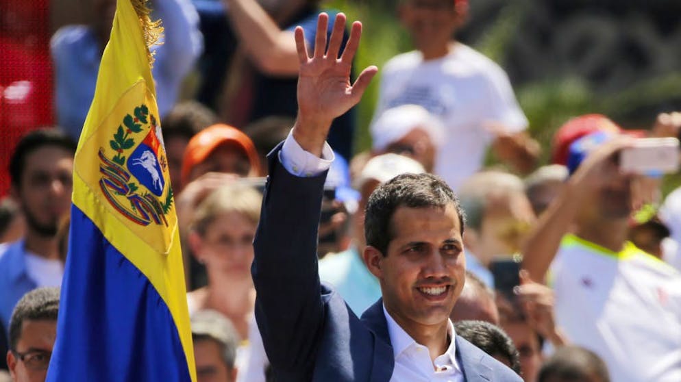 Machtkampf in Venezuela. Der Juan Guaidó hat die Rückendeckung der meisten Staaten Europas.