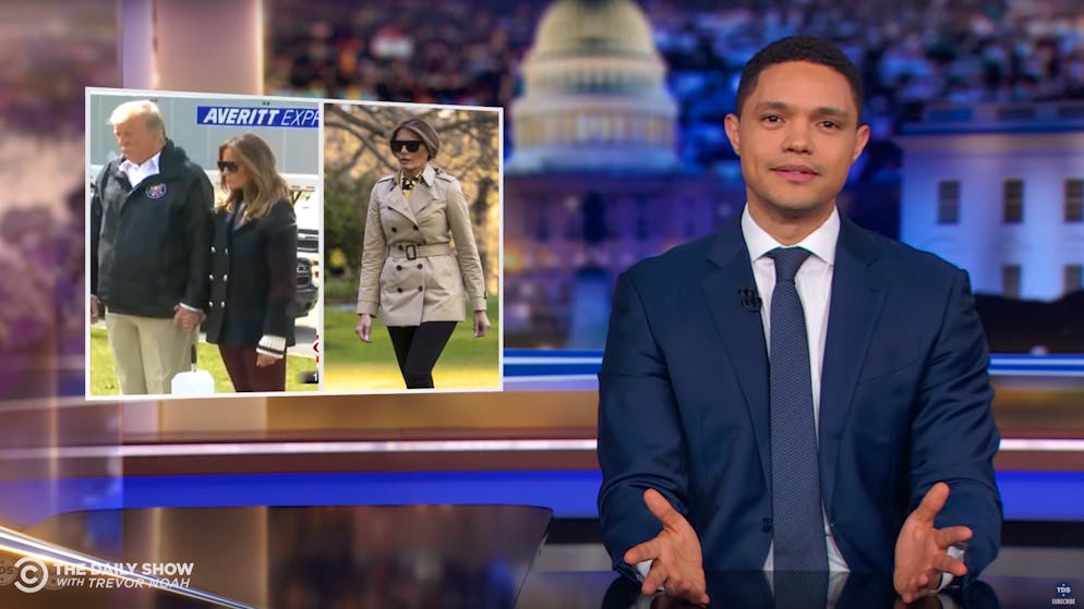 Fake Melania? Fake News, findet Trevor Noah.