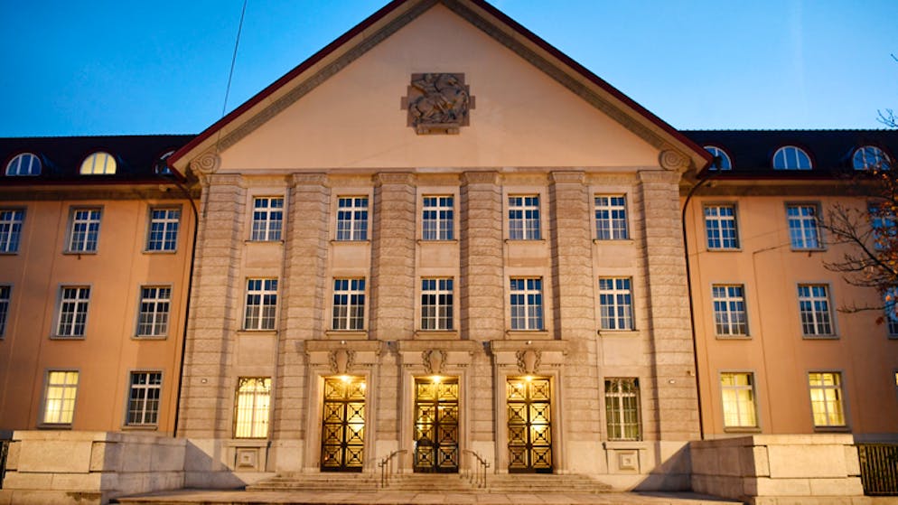 Bezirksgericht Zürich. Hier findet heute der Prozess statt.