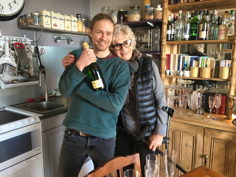 Simon Collet: «Le consommateur est aveuglé». Simon Collet et Danielle Collomb.