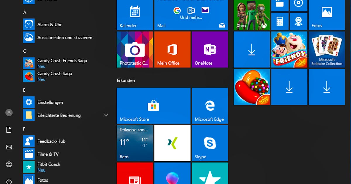 Windows 10 Löschen