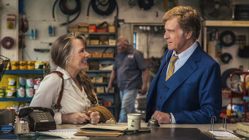 «The Old Man & The Gun»: Robert Redford blüht ein letztes Mal auf. Sissy Spacek und Robert Redford harmonieren brilliant zusammen auf der Leinwand.