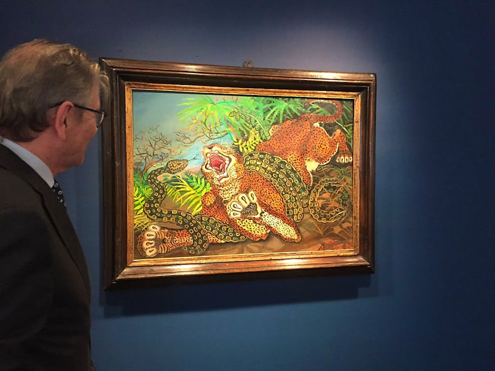 Das Museum im Lagerhaus in St. Gallen widmet dem «Aussenseiter» Antonio Ligabue eine Ausstellung. Der «Schweiz Van Gogh» liebte die Natur und Tiere.