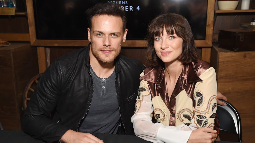 Sam Heughan Frau Sam Heughan Frau