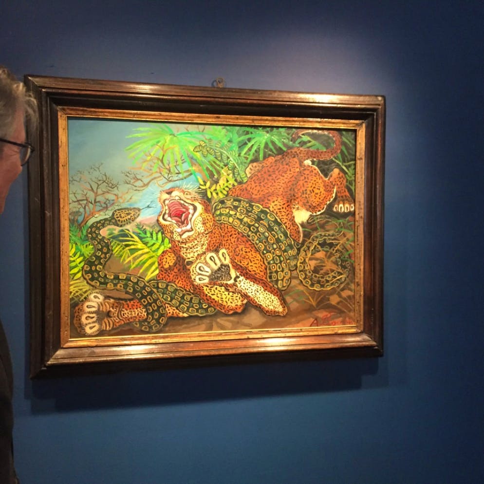 Das Museum im Lagerhaus in St. Gallen widmet dem «Aussenseiter» Antonio Ligabue eine Ausstellung. Der «Schweiz Van Gogh» liebte die Natur und Tiere.