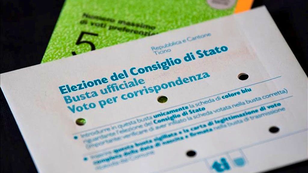 Elezioni. Cantonali, meno schede per corrispondenza