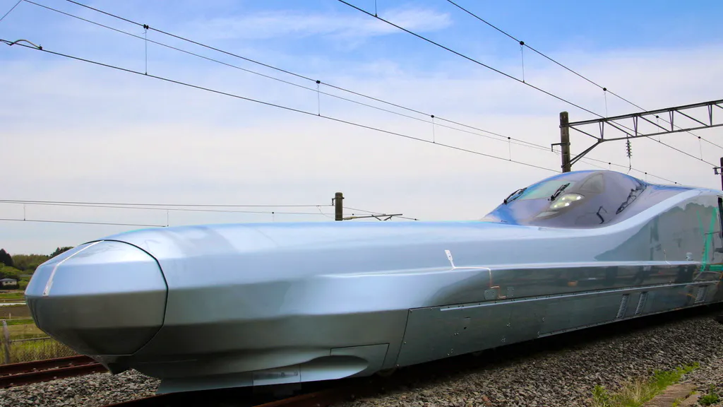 Japan. Mit 400 km/h unterwegs – so sieht Japans schnellster Zug aus