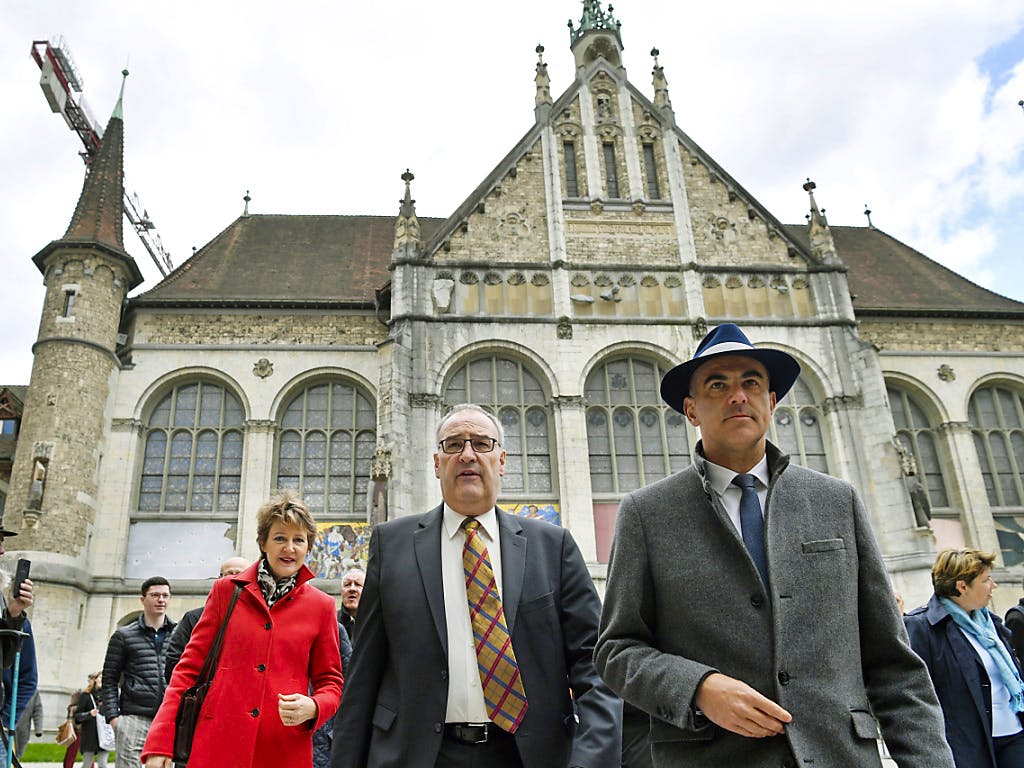 Bundesrat trifft das Volk im Museum