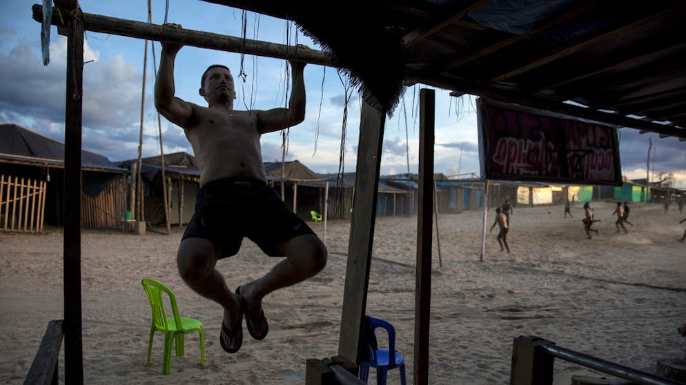 Militär gegen illegale Goldgräber. Viel zu tun gibt es dort nicht.