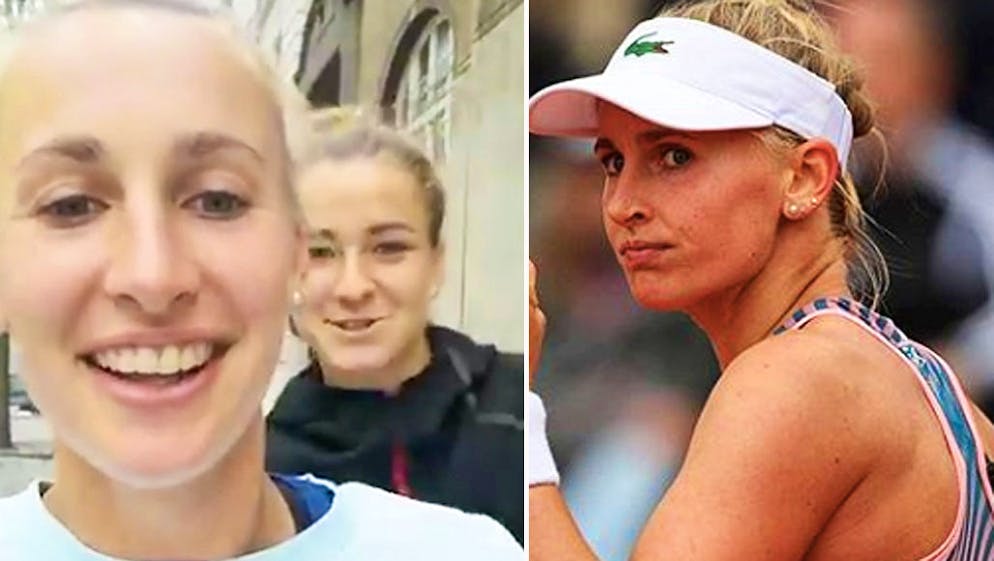 So Entspannt Sind Jil Teichmann Und Ihre Gegnerin Vor Ihrem Ersten Wta Final