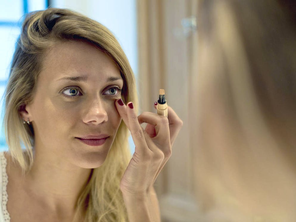 Woman applying cosmetics
When: 24 Mar 2015
Credit: F. Cirou / PhotoAlto / Cover Images