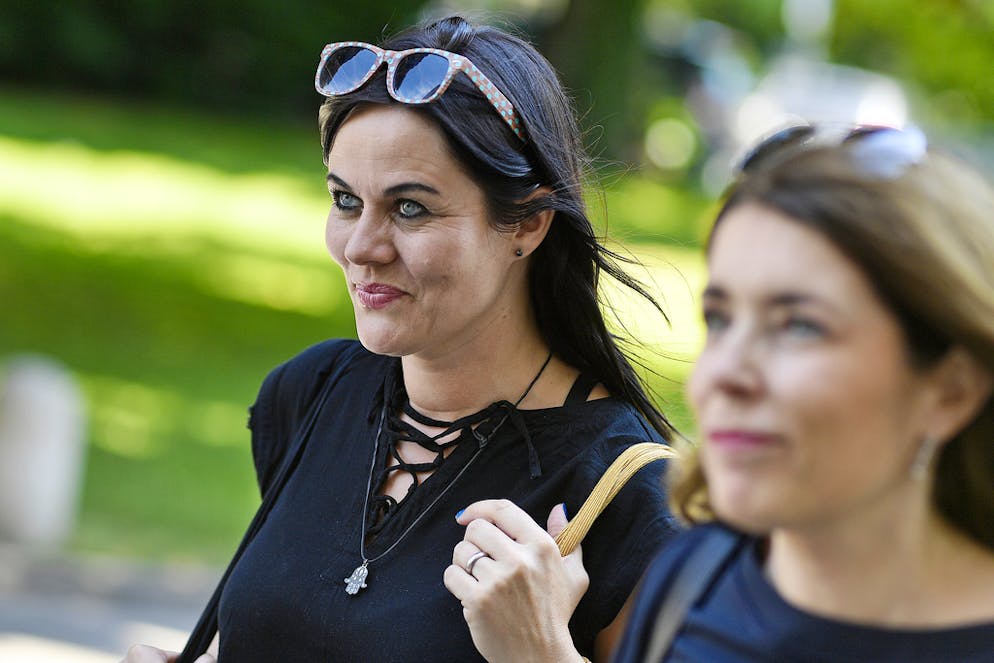 Jolanda Spiess-Hegglin trifft zu den Verhandlungen am Zürcher Obergericht ein. 