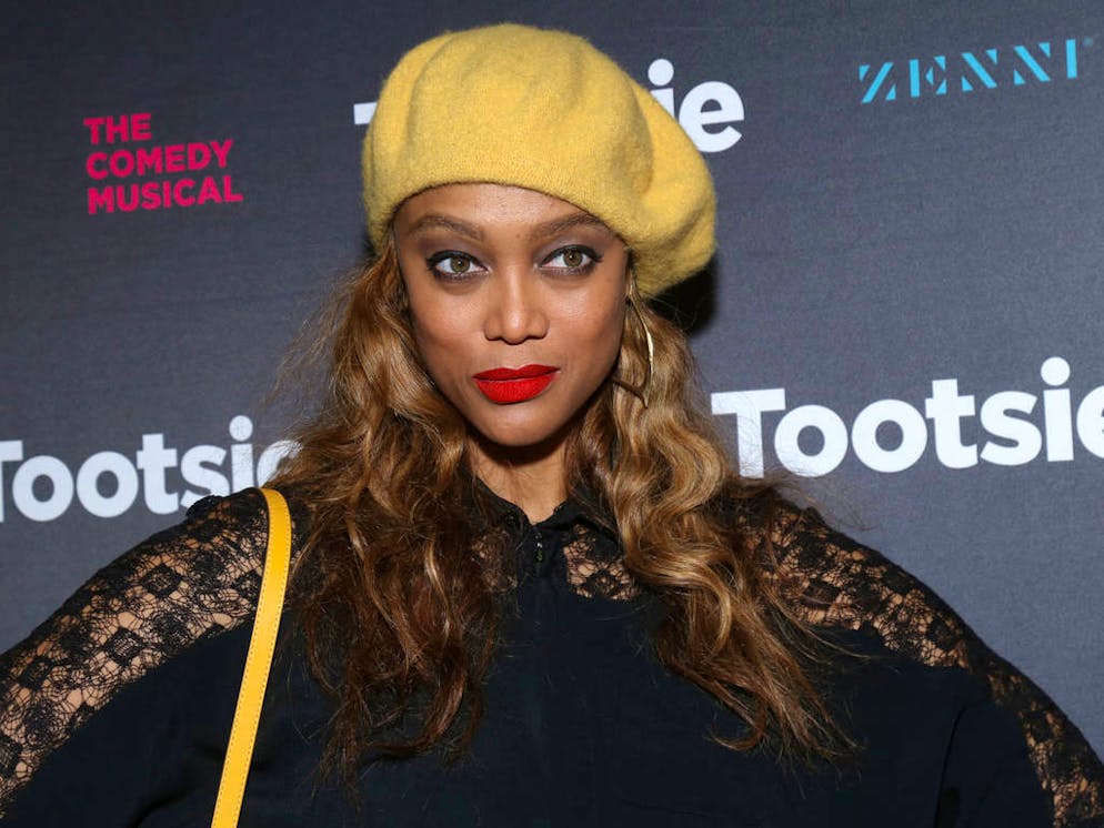 'Tootsie' Broadway Musical Opening held at the Marquis Theatre
Featuring: Tyra Banks
Where: New York, New York, United States
When: 23 Apr 2019
Credit: Joseph Marzullo/WENN.com