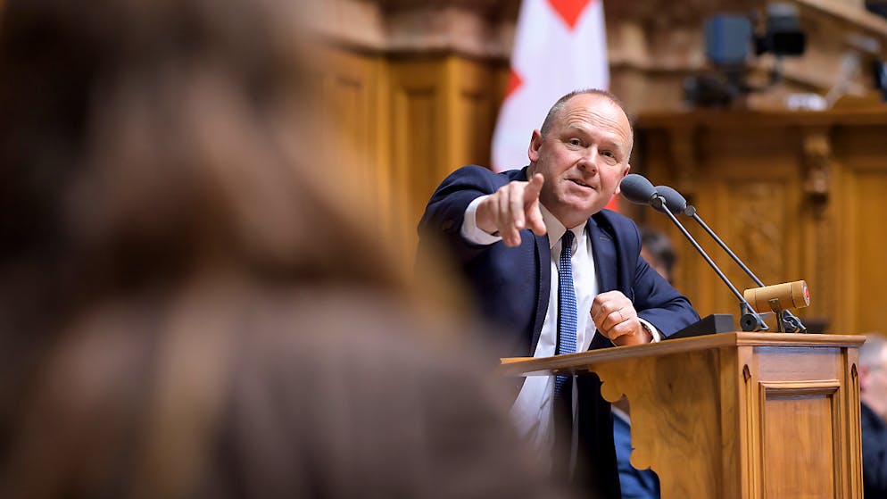 Landwirtschafts-Initiativen abgelehnt. «Die Landwirtschaft hat erkannt, dass eine Entwicklung notwendig ist», sagte der Berner Bauer und SVP-Nationalrat Andreas Aebi. (Archivbild)