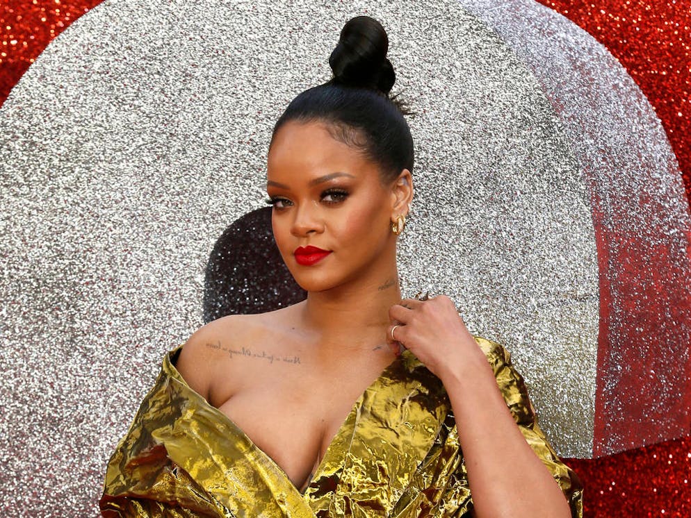 The European Premiere of OceanâÄôs 8 held at the Cineworld Leicester Square - Arrivals
Featuring: Rihanna
Where: London, United Kingdom
When: 13 Jun 2018
Credit: Mario Mitsis/WENN.com