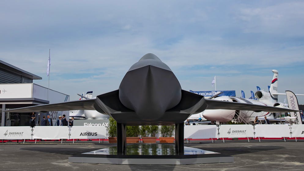 Paris Air Show 2019. ... sind die Unterschiede nicht.