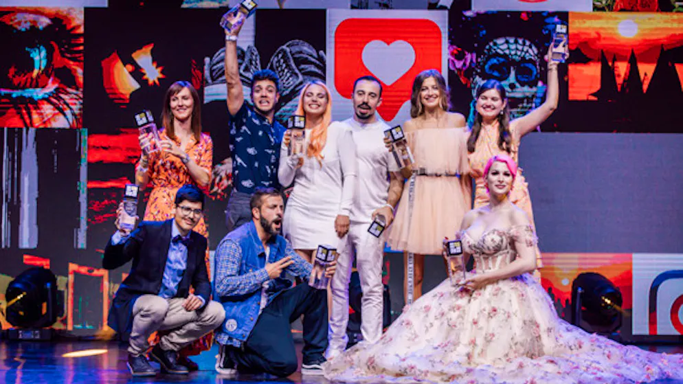 Geschafft: Die Gewinner des Swiss Influencer Award (SIA) 2019 in Zürich.