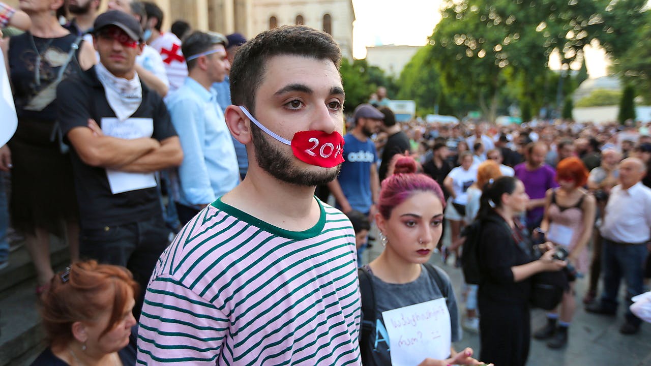 Georgien: Weitere Proteste In Georgien | Blue News