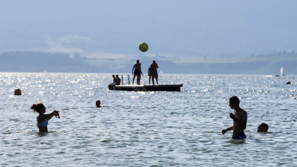 Hitze. Hitzewelle erreicht mit 37 Grad Höhepunkt