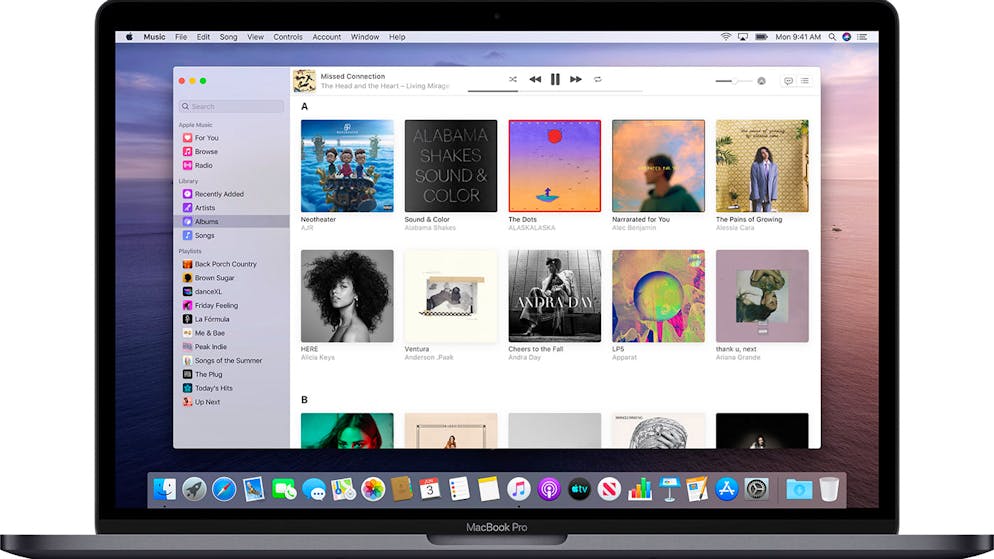 In macOS Catalina wird iTunes durch neue Apps ersetzt, etwa Apple Music.