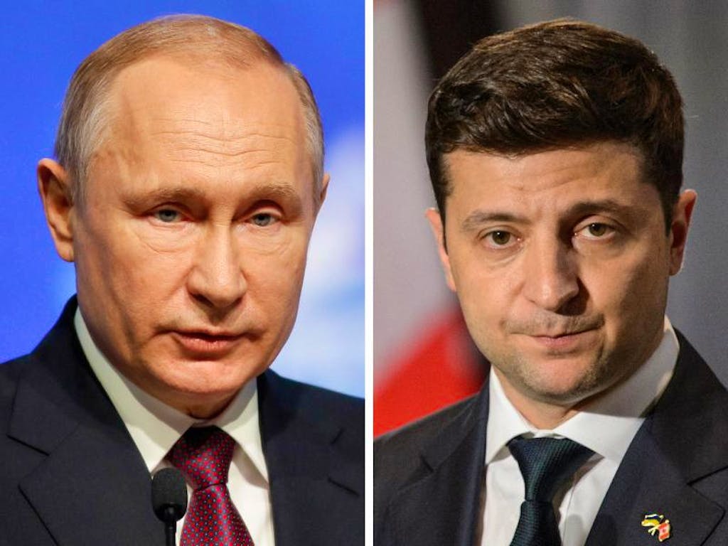 Putin und Selenskyj sprechen erstmals über Ukraine-Konflikt