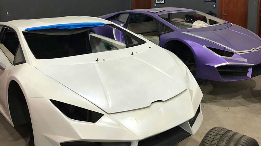 Brasilien. Produktpiraten fälschten Ferraris und Lamborghinis
