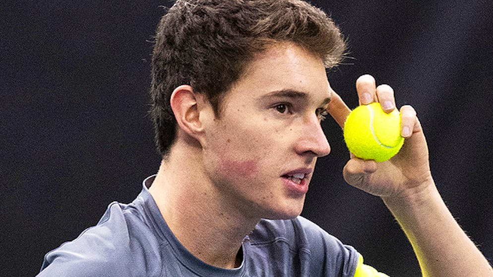 Der Churer Jakub Paul vergibt in Gstaad in der entscheidenden Qualifikationsrunde acht Matchbälle, einen bei eigenem Aufschlag.