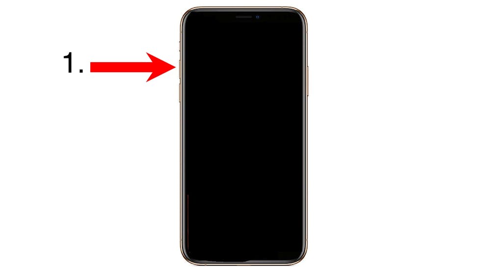 Wenn das iPhone nicht mehr reagiert. Bei allen iPhones ab dem iPhone 8/X sind drei Schritte nötig: Zunächst die Lauter-Taste kurz drücken und dann los lassen.