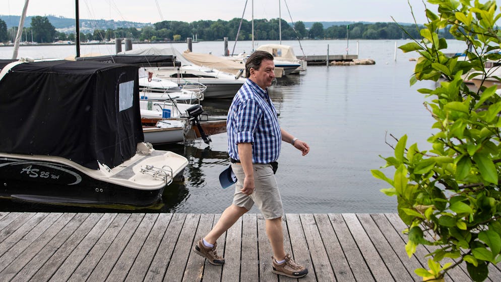 Das Wetter spielt am Bielersee nicht wirklich mit, die Wanderung abzukürzen ist für Pardini keine Option. Denn: «Wenn man an etwas glaubt, kommt es anders, aber gut.»
