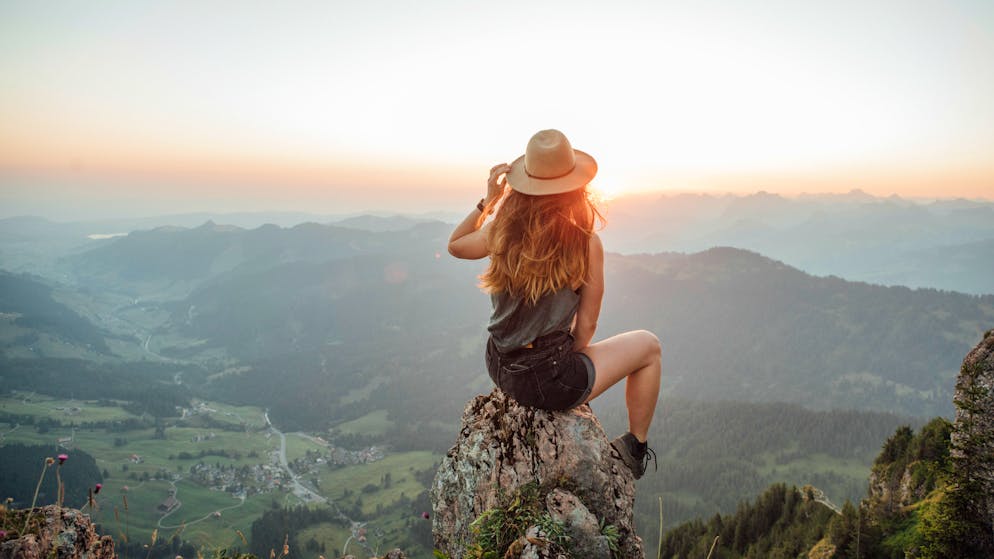 Geduld ist angesagt: Bis die Kilos beim Wandern purzeln, vergeht einige Zeit.