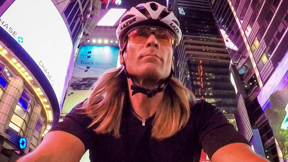 Diagnose Fernweh. Auf dem Drahtesel durch die Weltmetropole: Um sich schadlos durch New York zu manövrieren, holt sich Dirk Rohrbach bei hiesigen Experte Rat ein.